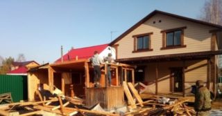 Демонтаж частных домов Туймазы, цена от 1640 руб.